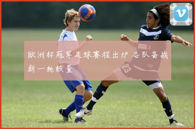 欧洲杯冠军足球赛程出炉 各队备战新一轮较量